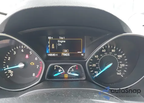 2017 Ford Escape S z USA, uszkodzony, nr VIN 1FMCU0F73HUD74169